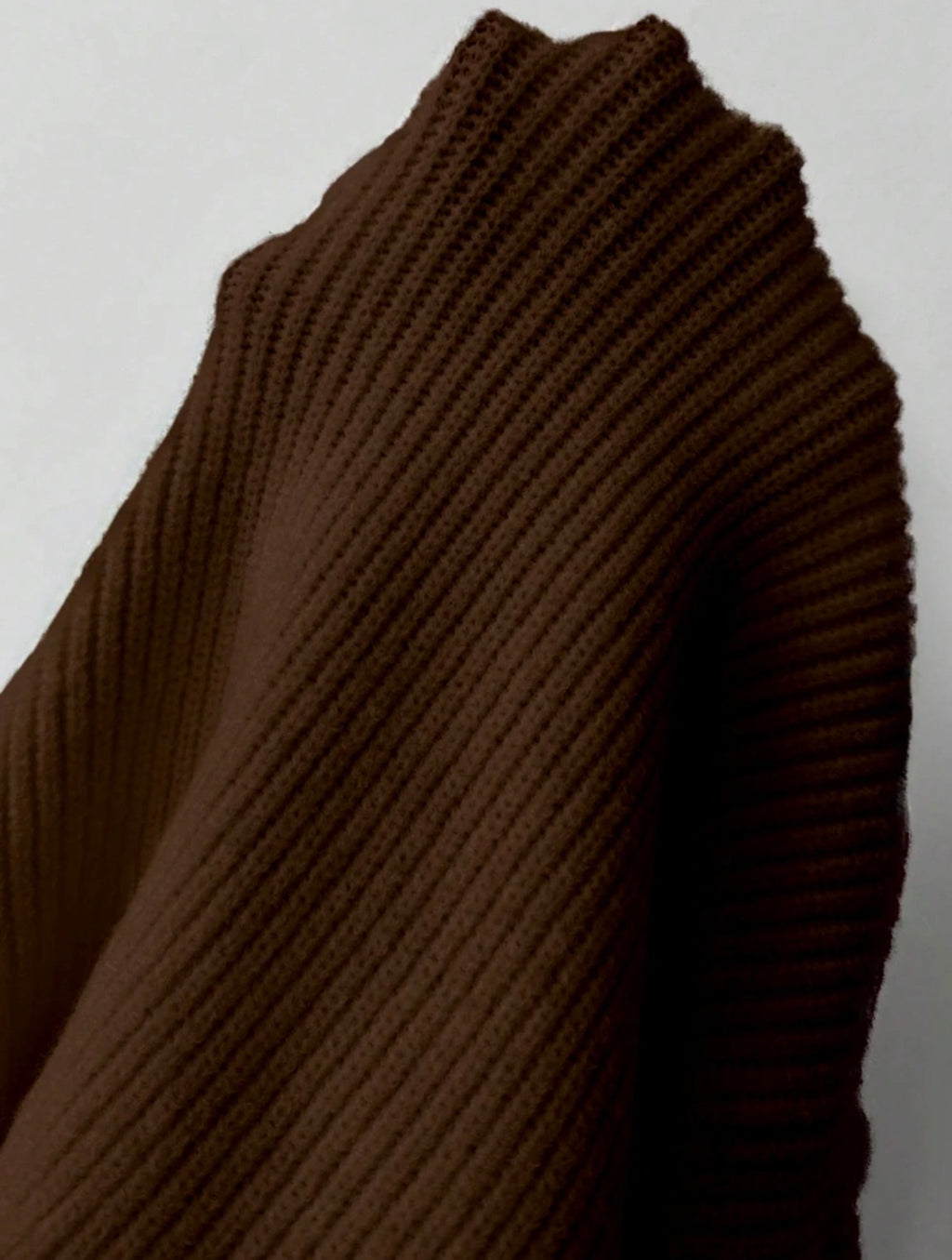Chain Detail Cold Shoulder Knit Sweater 8